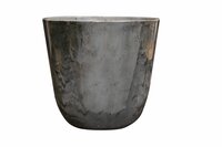 Pot palermo d40h36cm marmergrijs