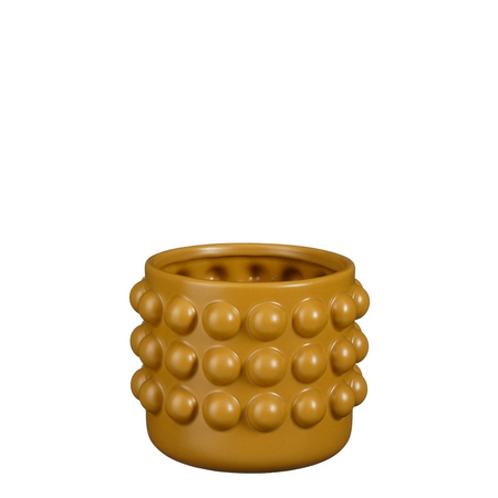 Pot pam d16h13cm oker