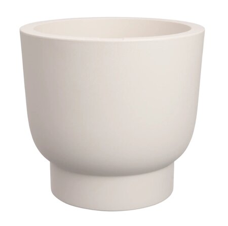 Pot pc amber grail d30cm linnen wit