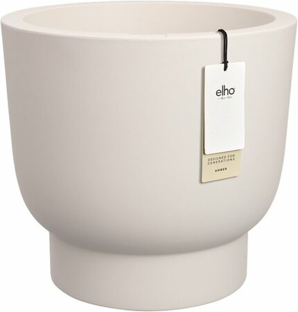 Pot pc amber grail d40cm linnen wit