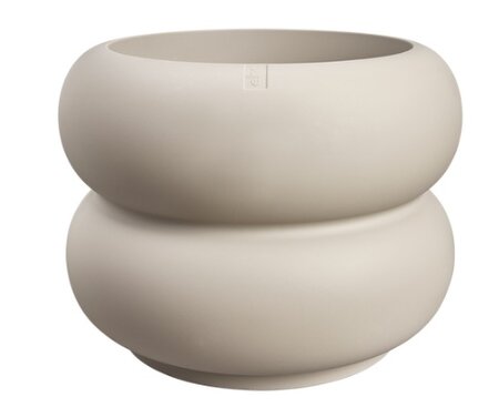 Pot pc amber roll low d60cm b.beige