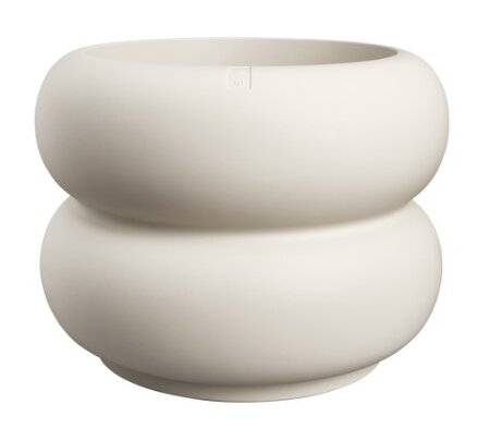 Pot pc amber roll low d60cm linn.wt