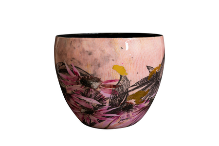 Pot polly pink d21h16cm