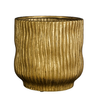 Pot ponta d22.5h22.5cm goud