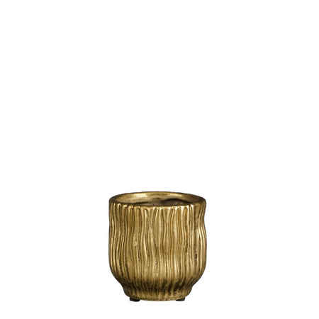 Pot ponta d9.5h10cm goud