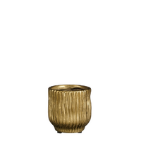 Pot ponta d9.5h10cm goud