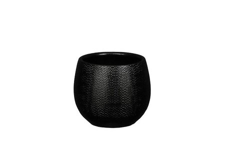 Pot porto d16h16cm zwart