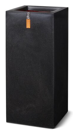 Pot rechthoek l36b36h79 zwart