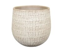 Pot renzo  d15h13cm zand