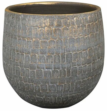 Pot renzo d26h26cm antraciet