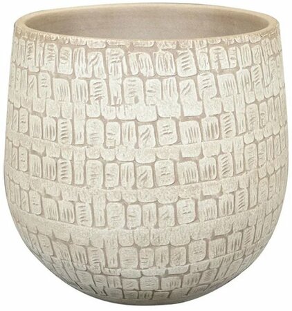 Pot renzo  d31h28cm zand