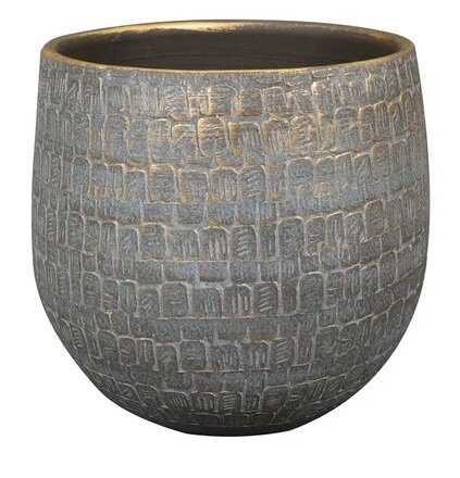 Pot renzo d36h32cm antraciet