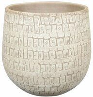 Pot renzo  d36h32cm zand