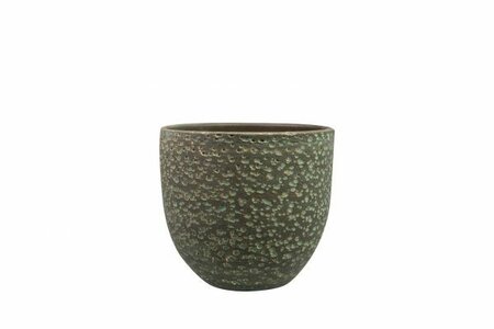 Pot rinca d21h19cm shiny groen