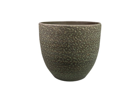 Pot rinca d36h32cm shiny groen