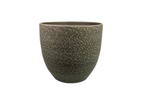 Pot rinca d36h32cm shiny groen