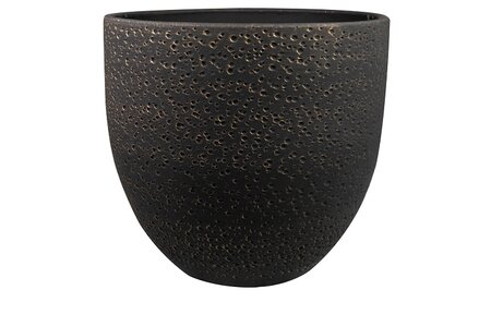 Pot rinca d39h36cm shiny zwart