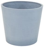 Pot rond ecostone d58h53 grijs