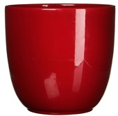 Pot rond tusca d10h9cm donker rood - Mica