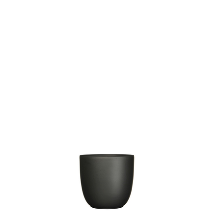 Pot rond tusca d10h9cm zwart - Mica - afbeelding 1