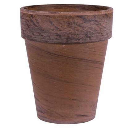 Pot roodsteen blt xl d44cm basalt