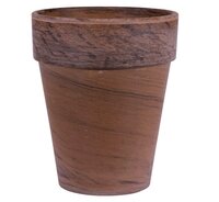 Pot roodsteen blt xl d44cm basalt