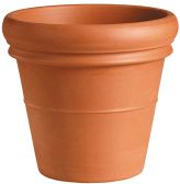 Pot roodsteen bordo d52h45cm