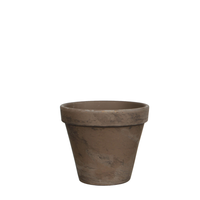 Pot roodsteen d13cm basalt