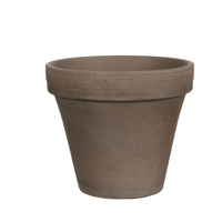 Pot roodsteen d22cm basalt - afbeelding 2
