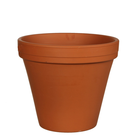 Pot roodsteen d24h21cm terra