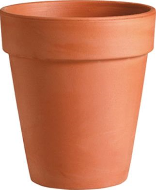 Pot roodsteen d39h34.5cm