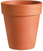 Pot roodsteen d47  - h38 cm - afbeelding 2