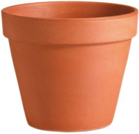 Pot roodsteen d9 - h8.5 cm - afbeelding 2