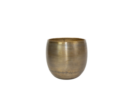 Pot rowen d31h28cm goud
