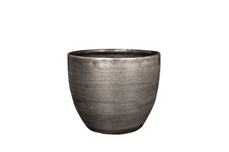 Pot rowen lead d15h12cm