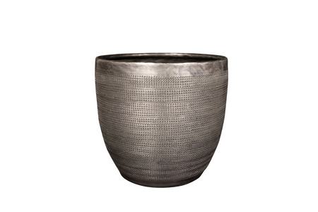 Pot rowen lead d17h15cm