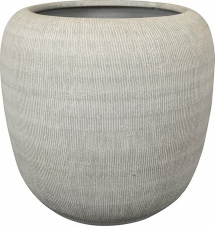 Pot roxan d23h21cm concrete