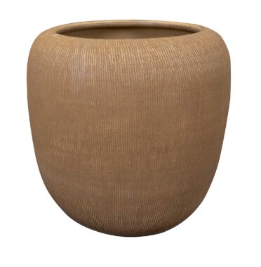 Pot roxan d26h24cm camel