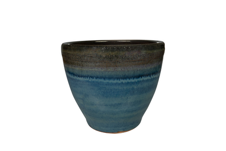 Pot ruben d24h23cm blauw