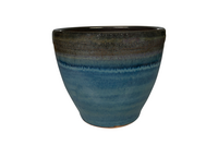 Pot ruben d30h27cm blauw