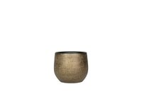 Pot ryan d18h16cm shiny goud