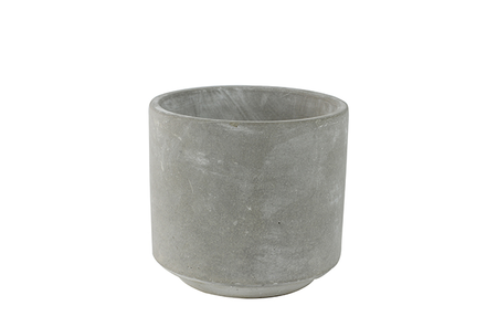 Pot saar d12h11cm cement - Ter Steege - afbeelding 1