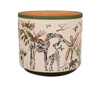 Pot safari wildlife d16h16cm