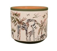 Pot safari wildlife d18h17cm