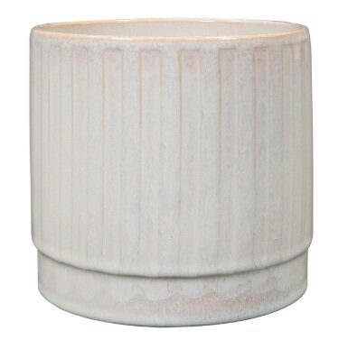 Pot sarien d26h25cm off white