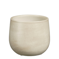 Pot sevilla d15h13cm off white