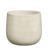 Pot sevilla d19h16cm off white