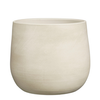 Pot sevilla d27h24cm off white