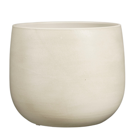Pot sevilla d33h28cm off white