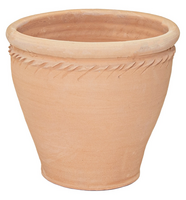 Pot stan kers touw d32h28cm